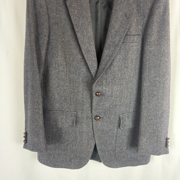 WFF -WM F FARAH - MEN'S VINTAGE BROWN 100% WOOL BLAZER JACKET -
SIZE:38R - Picture 4 of 17